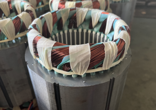 वाणिज्यिक स्वच्छ मशीनों के लिए आरए इंटरपंप के साथ 7KW खोखले शाफ्ट मोटर 5