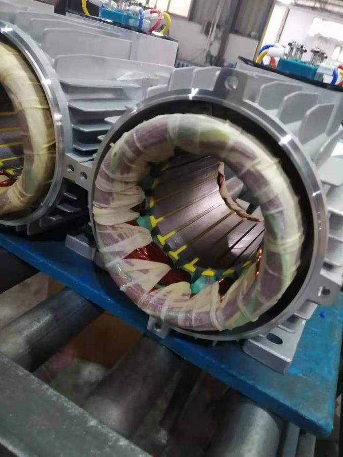 एकल-चरण 2.2KW 3HP इलेक्ट्रिक एसी मोटर 380V 50HZ 2300 आरपीएम विस्फोट-सबूत संलग्न एल्यूमीनियम आवास 110V पंप मोटर 5KW 7