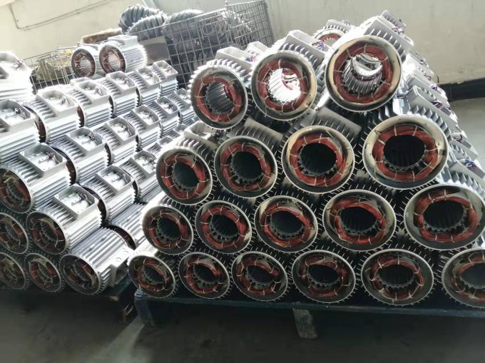 एकल-चरण 2.2KW 3HP इलेक्ट्रिक एसी मोटर 380V 50HZ 2300 आरपीएम विस्फोट-सबूत संलग्न एल्यूमीनियम आवास 110V पंप मोटर 5KW 10