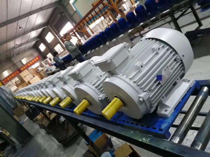 एकल-चरण 2.2KW 3HP इलेक्ट्रिक एसी मोटर 380V 50HZ 2300 आरपीएम विस्फोट-सबूत संलग्न एल्यूमीनियम आवास 110V पंप मोटर 5KW 18
