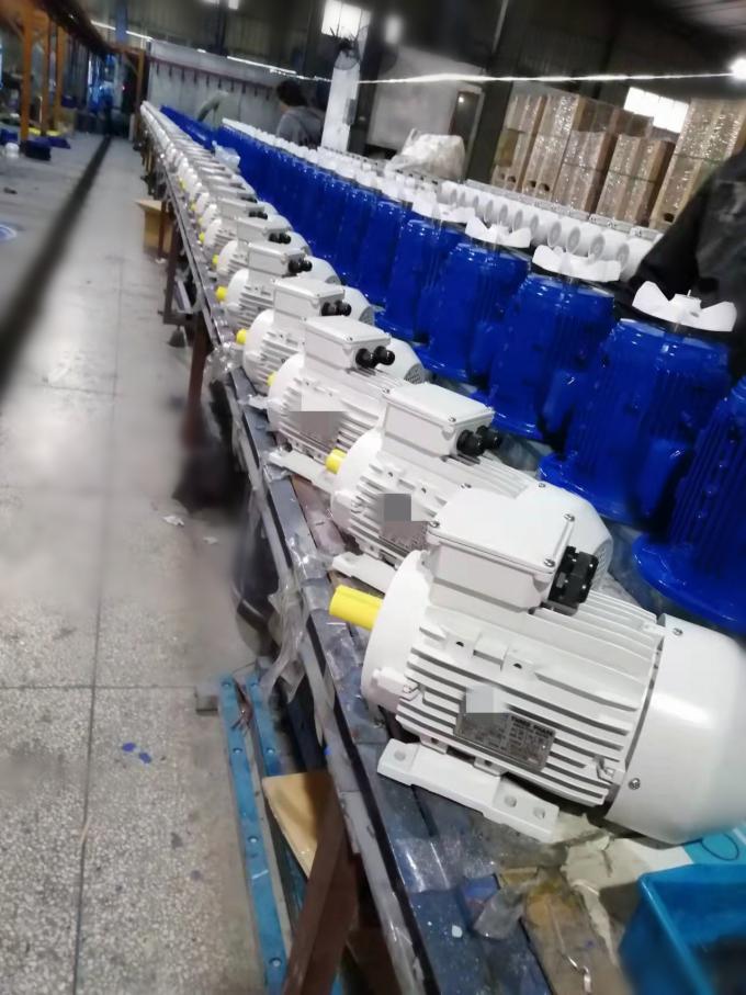 एकल-चरण 2.2KW 3HP इलेक्ट्रिक एसी मोटर 380V 50HZ 2300 आरपीएम विस्फोट-सबूत संलग्न एल्यूमीनियम आवास 110V पंप मोटर 5KW 20