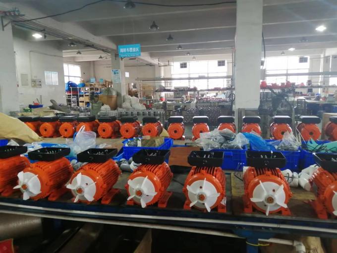 एकल-चरण 2.2KW 3HP इलेक्ट्रिक एसी मोटर 380V 50HZ 2300 आरपीएम विस्फोट-सबूत संलग्न एल्यूमीनियम आवास 110V पंप मोटर 5KW 22