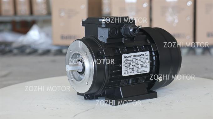 50 हर्ट्ज 60 हर्ट्ज वाटरप्रूफ 0.09kw 0.12Hp फोर-पोल एसिंक्रोनस इलेक्ट्रिक मोटर 380V 1500RPM थ्री-फेज एन्क्लोज्ड 220V एसी वोल्टेज 0