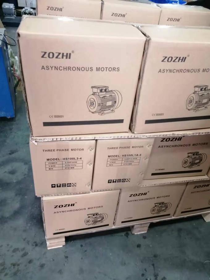 50 हर्ट्ज 60 हर्ट्ज वाटरप्रूफ 0.09kw 0.12Hp फोर-पोल एसिंक्रोनस इलेक्ट्रिक मोटर 380V 1500RPM थ्री-फेज एन्क्लोज्ड 220V एसी वोल्टेज 19
