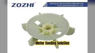 सफेद प्लास्टिक फैन ब्लेड 24x151 मिमी 7 ब्लेड