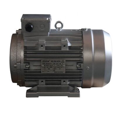 Die Cast Aluminum Housing Hollow Shaft Motor 112 Frame Size Ampere 15.3 Suitable For Manufacturing Equipment