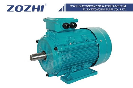 थ्री-फेज इंडक्शन पंप मोटर 0.75KW 220/380V 1390 RPM वाटरप्रूफ फ्लैंज माउंट IE2 ZOZHI