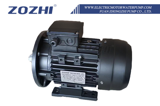 विद्युत मोटर जल पंप तापमान रेंज -20-100C, स्वचालित कार्यक्षमता, और कच्चा लोहा/एल्यूमीनियम फ्रंट कवर के साथ