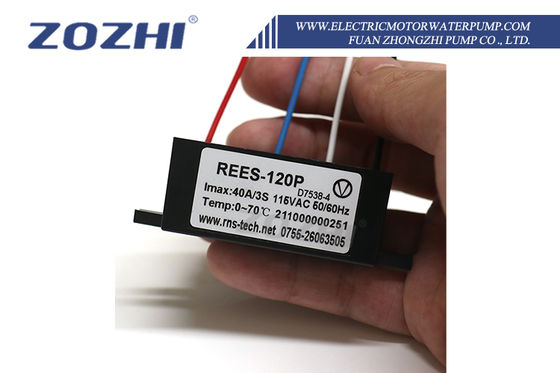 0-70℃ संचालन के लिए 115V 40A/3s इलेक्ट्रॉनिक केन्द्राभिमुख स्विच मोटर सहायक उपकरण