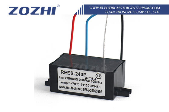 REES-240P 230V इलेक्ट्रॉनिक सेंट्रीफ्यूगल स्विच मोटर एक्सेसरीज 80A/3s मैक्स करंट और 0-70°C तापमान रेंज के साथ